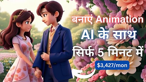 AI Kids Story Animation: Banayein aur $3,427/Mahine Kamayein | Animation Tutorial