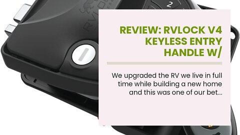Review: RVLock V4 Keyless Entry Handle w/ Integrated Keypad & Fob
