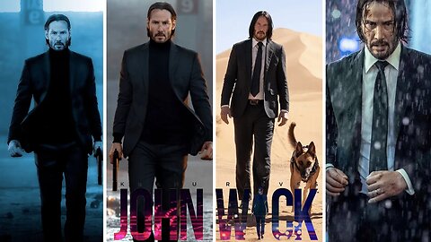 Evolution Of John Wick In Movies (2014-2023)