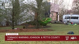 Thunderstorm produces tornado, hail in Johnson County