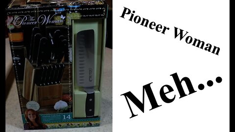 Pioneer Woman 14 piece knife set review