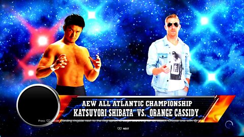 AEW Rampage Orange Cassidy vs Katsuyori Shiba for the AEW All-Atlantic Championship