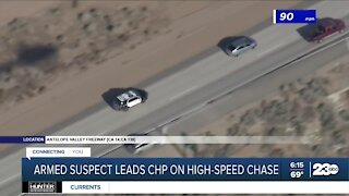 High-speed chase starts in Kern County