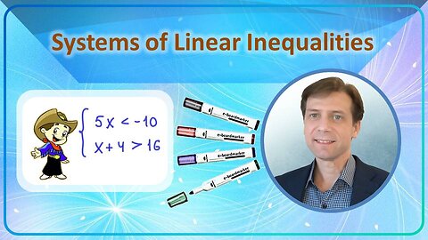 How to solve systems of inequalities? Easy for beginners.