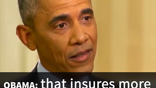 Obama Says He's Fine With "TrumpCare" as Long as it's Cheaper and Better Than Obamacare