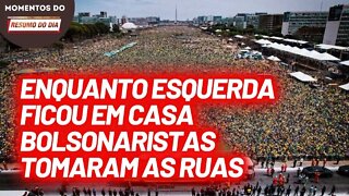 A força da mobilização de Bolsonaro no 7 de Setembro | Momentos do Resumo do Dia