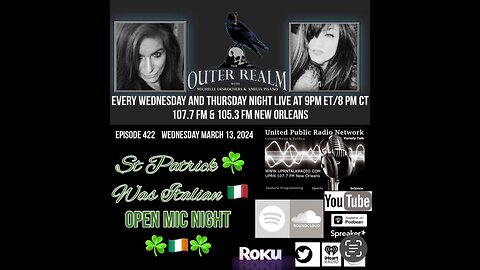 The Outer Realm - Open Mic - St. Patrick's Day Dark Origins