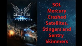 Elite Dangerous: Permit - SOL - Mercury - Crashed Satellites, Stingers & Sentry Skimmers - [00003]
