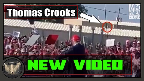 New footage Thomas Crooks moving across the roof before shooting Donald Trump