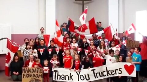 CANADIAN KIDS THANK TRUCKERS