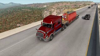 Menuju Siera Vista Negara Bagian Arizona Kirim "Mix Tank" American Truck Simulator