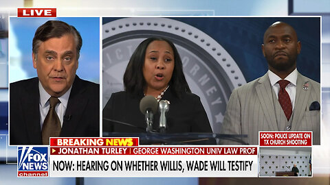 Jonathan Turley…Willis Is Prosecuting People For The Exact Type Of Allegations Happening Against Her