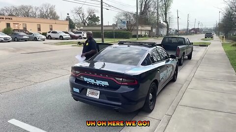 School cop tried the wrong guy in the wrong place / 2 minute quick shot