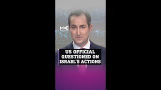 US State Department Spokesman Challenged on Israel's actions