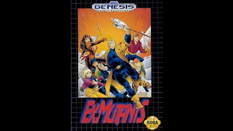 Ex-mutants Sega Mega Drive Genesis ReviewSega Mega Drive Genesis Review