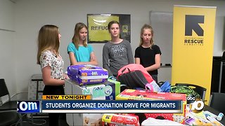 School project on refugees hits close to home for middle schoolers