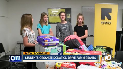 School project on refugees hits close to home for middle schoolers