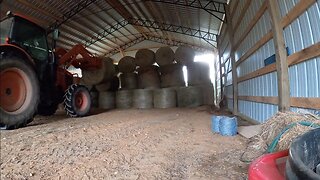 Hay's in the barn!
