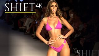 PRISCILLA RICART PINK BIKINI in slow motion 4K / LULI FAMA 2022 Swimwear collection