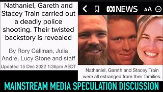 AUSSIE COP KILLERS | MSM Hit Piece Discussion 4 days after the tragedy occurred