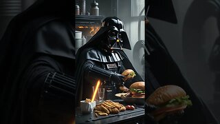Darth Vader Working At McDonald's #funny #shorts