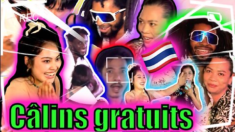 La toute première expérience sociale de câlins gratuits en Thaïlande ! | Walking Street Edition