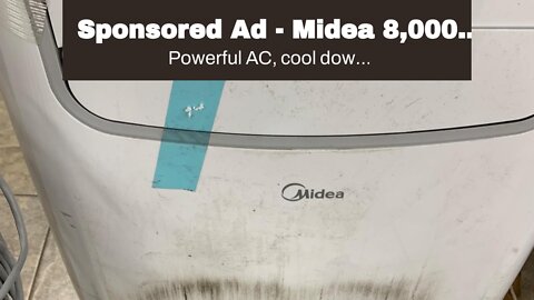 Sponsored Ad - Midea 8,000 BTU DOE (5,300 BTU SACC) Portable Air Conditioner, Cools up to 175 S...