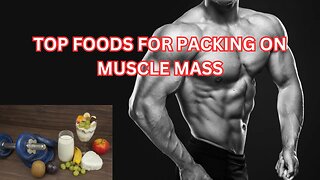 "Muscle-Building Fuel: Power-Packed Foods for Maximum Gains!" #fitness #health#musclemass#foods#gym
