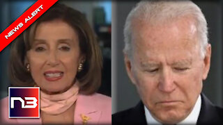 You Can’t Make This Up: Nancy Pelosi Smiles & Praises Joe Biden on Live TV