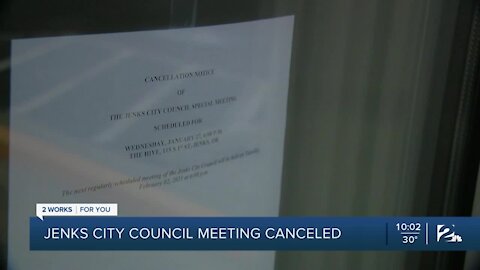 Jenks cancels mask mandate meeting due to COVID-19 safety concerns