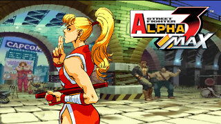 Street Fighter Alpha 3 Max [PSP] - Maki Gameplay (Expert Mode)