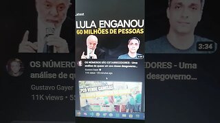 lula 🐙🐙🐙🐙 enganou 60.000.000 ou 60 milhões de pessoas no Brasil? duvido que existam fora 🗳️🤡