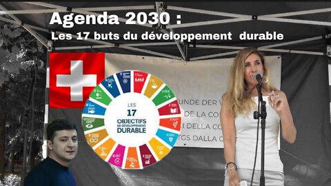 Les 17 buts du développement durable, Agenda 2030 🌐 Conférence à Lugano - 28.08.22
