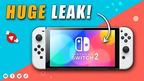 Huge Nintendo Switch 2 LEAK! Everything You Need To Know!
