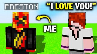 I Pretended To Be Preston In Minecraft (PrestonPlayz)