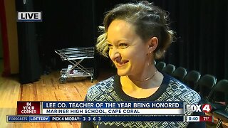 Mariner High art teacher named Lee County Teacher of the Year