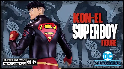 McFarlane Toys DC Multiverse Kon-El Superboy Figure @TheReviewSpot
