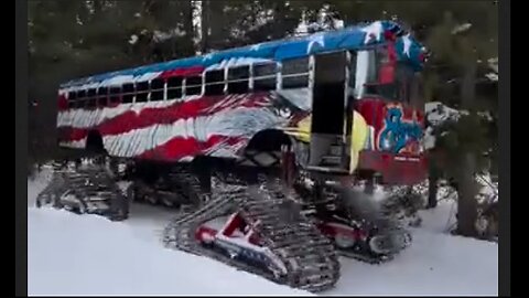 This Snow Bus Is Bad Ass