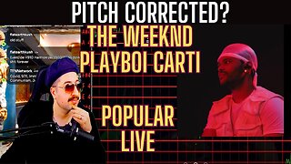 The Weeknd, Playboi Carti, Madonna - Popular (Official Live) - IS IT AUTO TUNED?