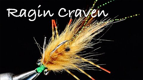 Ragin Craven Bonefish Permit Saltwater Fly Tying Instructions - Tied by Charlie Craven