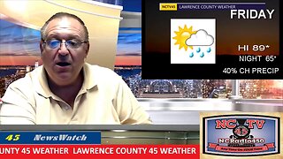 NCTV45 LAWRENCE COUNTY 45 WEATHER THURSDAY JUNE 29 2023