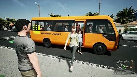 Tourist Bus Simulator Mini Bus BB40 Gameplay