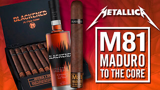 Metallica Cigar & Whiskey Review M81 by Drew Estate