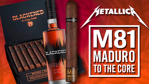 Metallica Cigar & Whiskey Review M81 by Drew Estate