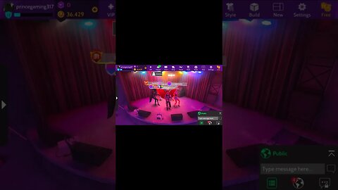 AVAKIN LIFE GROUP DANCE ON STAGE IN GAME PC#ytshorts #shortvideo #shorts #upload #avakinlife