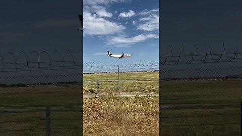 Giant Plane Landing