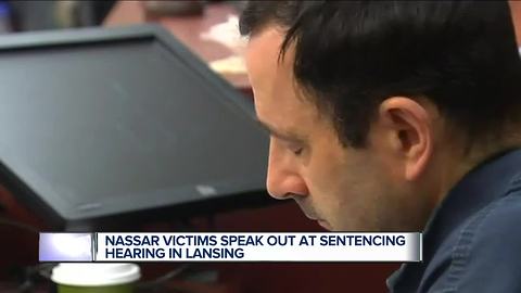 Coach tells Larry Nassar to 'go to hell' as victims speak out at sentencing