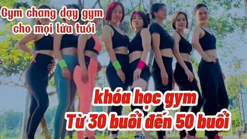 Dạy tập gym cho người mới bắt đầu tại gym chang khóa học gym từ 30 đến 50 buổi tại ꧁༺Gym chang💜༻꧂