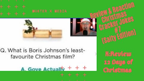 Review & Reaction: Christmas Cracker Jokes #7 (X:Review's 12 Days Of Christmas)