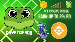Crypto Frog | Mystery Box | NFT Marketplace | Daily ROI up to 2% Per Day | Earn Passive Crypto |